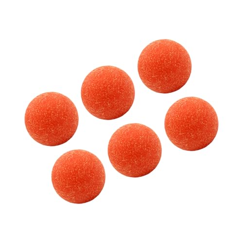 Gissroys 6pcs Multicolor Foosball Balls Mesa Fútbol Para Adultos Balones De Fútbol Juego De Foosball Para Adultos Mesa Torneo Infantil Equipo De Fútbol