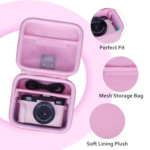Funda para Cámara Digital XANAD 4K Rosa miniatura 4