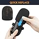 SOULWIT 2 Stück Mikrofon Pop Filter für Razer Seiren V3 Chroma RGB USB, Schutz Mikrofon Schaum Abdecken Windschutz