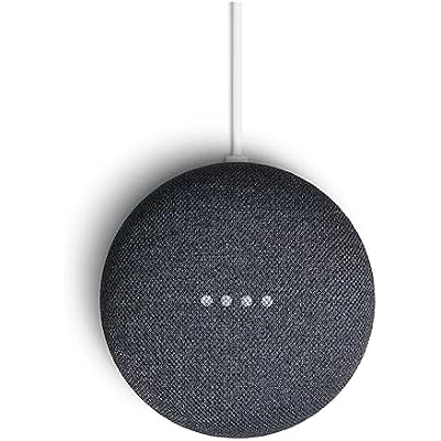 Google Nest Mini 2nd Generation Smart Speaker with Google Assistant - Charcoal