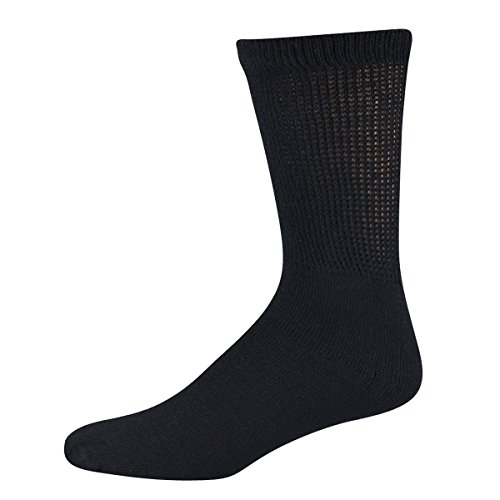 davido Mens diabetic Socks crew made in Italy 100% cotton 6 pairs