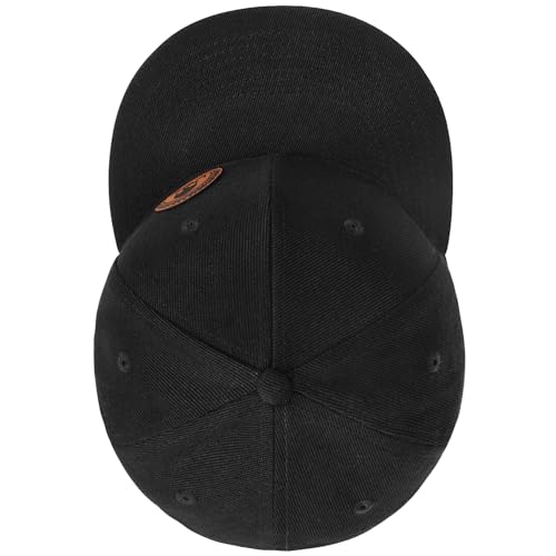Image of Flat Brim Hats for Men - Gothic Style Skull Hat Leather Pattern - Hip-Hop Snapback Hat Skeleton Hats for Men