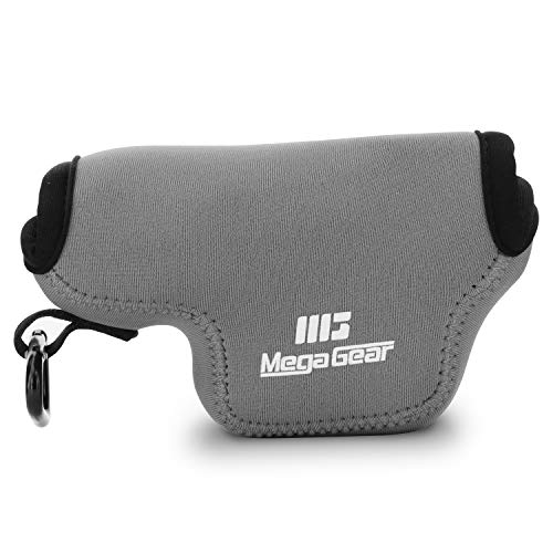 Funda neopreno MegaGear para cámara Leica D-Lux 7 gris miniatura 1