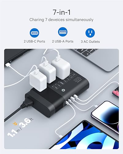 Doace 220V To 110V Voltage Converter For European Travel: Max 500W Pure Sine Wave Voltage Converter Us To Europe thumb #2