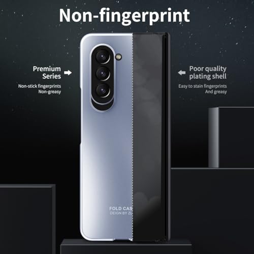Protection Galaxy Z Fold 5 robuste et fine pour éviter les rayures