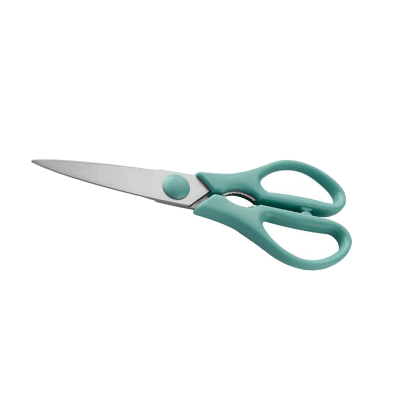 Hoement Kitchen Scissors Stainless Steel Multi-purpose Food Shears for Vegetables and Meat Ergonomic Handle Curved Design for Effortless Cutting