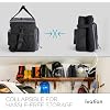 Ivation Portable Electric Cooler Bag | 18L Soft Sided Thermoelectric Travel Cooler with Shoulder Strap, Storage Pocket & DC 12V Plug in for Car, Truck & RV Camping