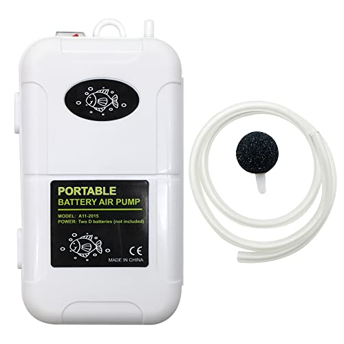 Pompe à air pour aquarium et pêche nomade en eau vive