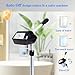 Fuehomue Professional Facial Steamer on Wheels, Facial Steamer for Facial Deep Cleaning, Facial Humidifier for Spa, Adjustable Height for Spa, Salon and at Home Use