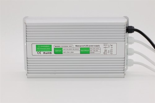Transformateur LED DC12V étanche IP67 avec commutation stable