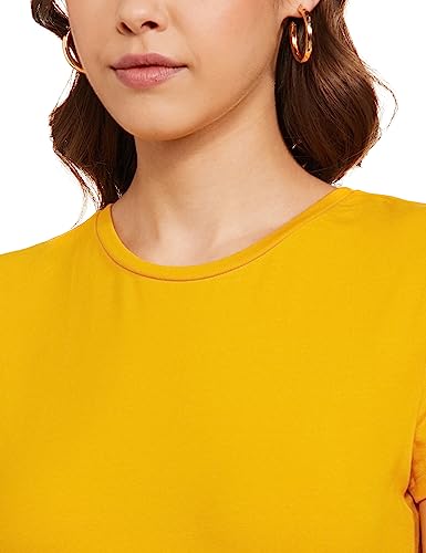 Amazon Brand - Symbol Women's Cotton Stretch Half Sleeve Round Neck Regular Fit T-Shirt (Pack of 2) - Image 5