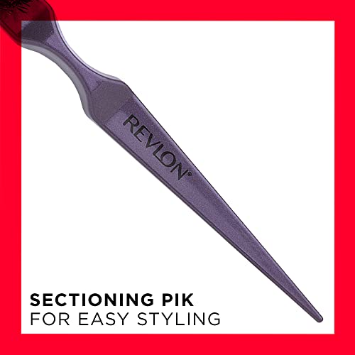 Revlon Perfect Style Softness And Shine Teasing Brush, Black #TOP3