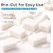 EDSRDPLT 14.8oz Goat Milk Soap Base Cubes Pre-Cut Soap Blocks, Melt and Pour Soap Base for DIY Soap Making, Beginners & Small Batch Crafts (Goat Milk)