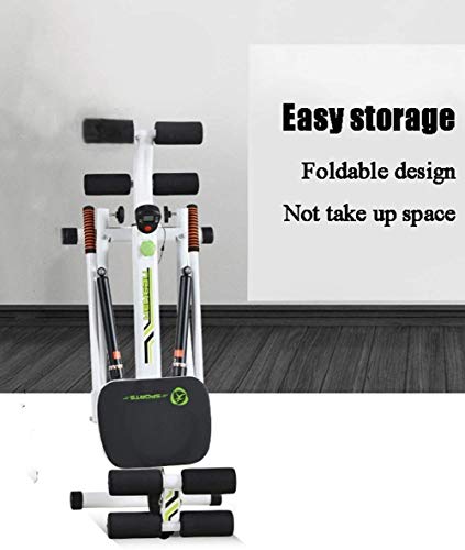Image of Rowing Machine Hydraulic Rower Trainer with Adjustable Resistance Advanced Driving Belt System Cardio Workout