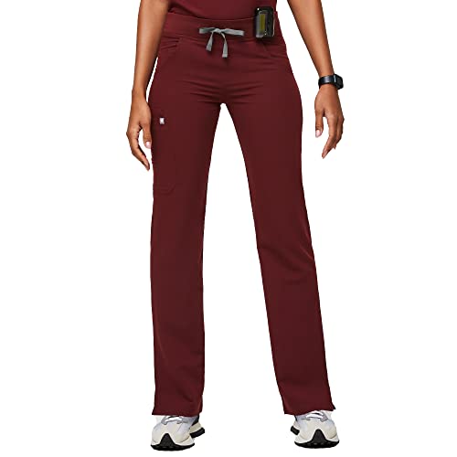 FIGS Kade Cargo Scrub Pants for Women — Classic Fit, Straight Leg, 4 Pockets, Yoga Waistband, Anti-Wrinkle Women Scrub Pants
