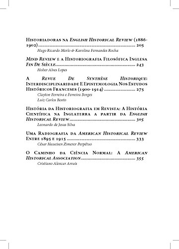 As Revistas de História e as Dinâmicas do Campo Historiográfico