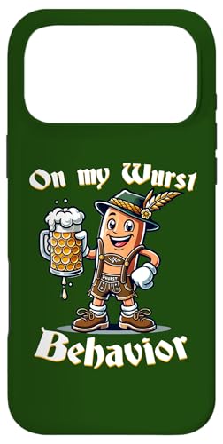 On My Wurst Behavior INg[o[tFXg RX`[ hCc X}zP[X iPhone 17 Pro Max p