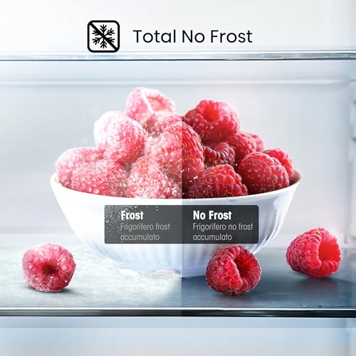 Hisense RS694N4ICE Freestanding American Side-by-Side Fridge Freezer - Total No Frost - Plumbed Water and Ice Dispenser - 562 liters - Stainless Steel - E Rated - Image 5