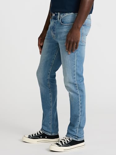 EXPRESS Men’s Slim Stretch Jeans – Tailored Fit – Medium Wash2