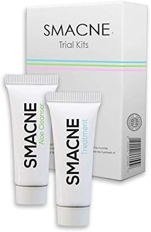Acne Treatment 30 Day Kit Starter Size With Tea Tree Oil, Benzoyl Peroxide, Jojoba Oil, Aloe Vera, Salicylic Acid, Glycolic Acid, Hyaluronic Acid, Cystic Acne Treatment