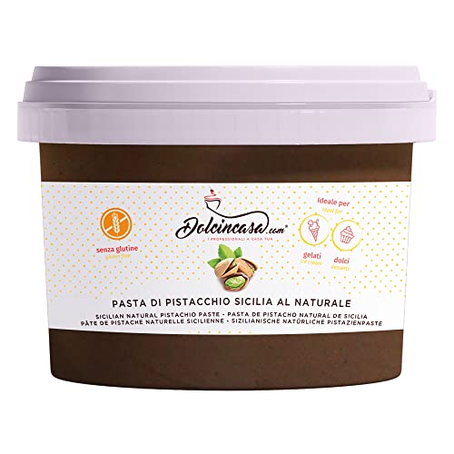 PASTA PISTACCHIO PURO SICILIA 100% AL NATURALE SENZA COLORANTE PER