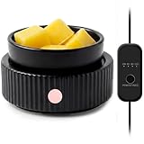 Wax Melt Warmer with 4 Timer & PTC Heating- Ceramic Fragrance 3-in-1 Oil Burner Electric Candle Wax Melter for Home Office Bedroom Fragrance, Home Décor Choice
