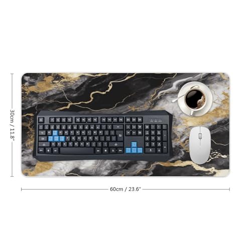Pad Mouse Grande de Escritorio 60x30 cm Base Antideslizante miniatura 2