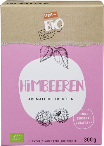 tegut… Bio zum kleinen Preis Himbeeren, 300 g (Tiefgefroren)