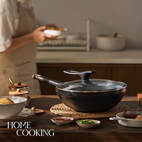 Wok de Piedra Medical 30 cm Antiadherente Sin Recubrimiento miniatura 3