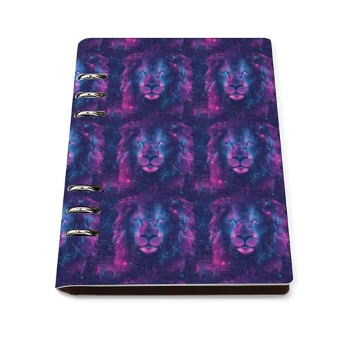 Carnets lignés pour l'école Cyber Lion fini les cahiers abîmés avec ce carnet A5 en cuir