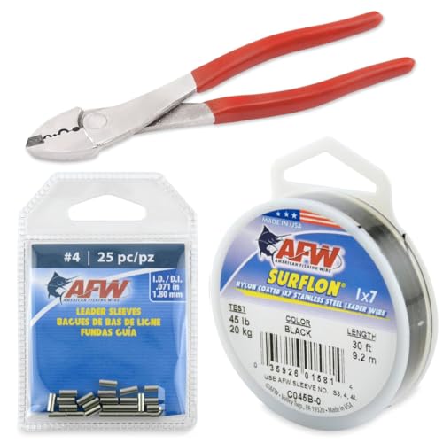 Surflon Nylon Coated 1x7 Stainless Steel Leader Wire 45 lb Test miniatura 1