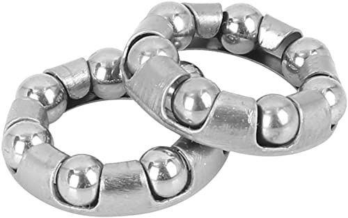 AUTOHAUX 2 Pz 40 Mm X 20 Cuscinetti A Sfera Gabbie Cuscinetti A Manovella Cuscinetto Ruota Fermo Per Bicicletta - Foto 5
