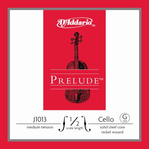 D'Addario ダダリオ チェロ用 バラ弦 Prelude G-String J1013 1/2M Medium Tension