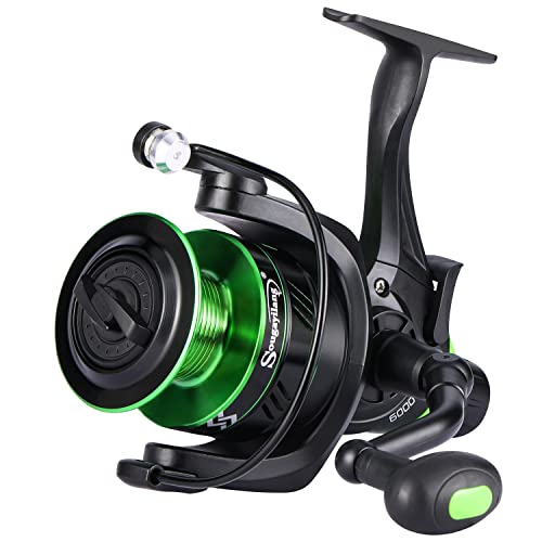 Moulinet de pêche à la carpe robuste avec 13+1 roulements en acier inoxydable - 4