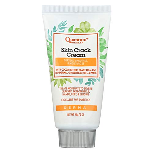 Quantum Herbal Skin Crack Cream - Treats Moderate to Severe Cracked Skin - 2 oz (Pack of 2)