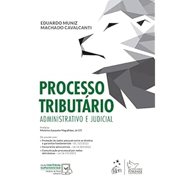 Capa do livro Processo Tributário - Administrativo e Judicial