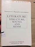 Literature Structure Sound & Sense IM