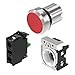 Eao Industrial Pb Switch, Spst, 10A, 500V - 45-1131.2120.000.102