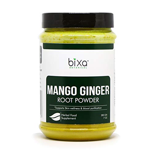 Bixa Botanical Mango Ginger Root Powder (Curcuma Amada/Ambehaldi) 7 Oz (200G) | Supports Skin Wellness & Blood Purification #TOP18