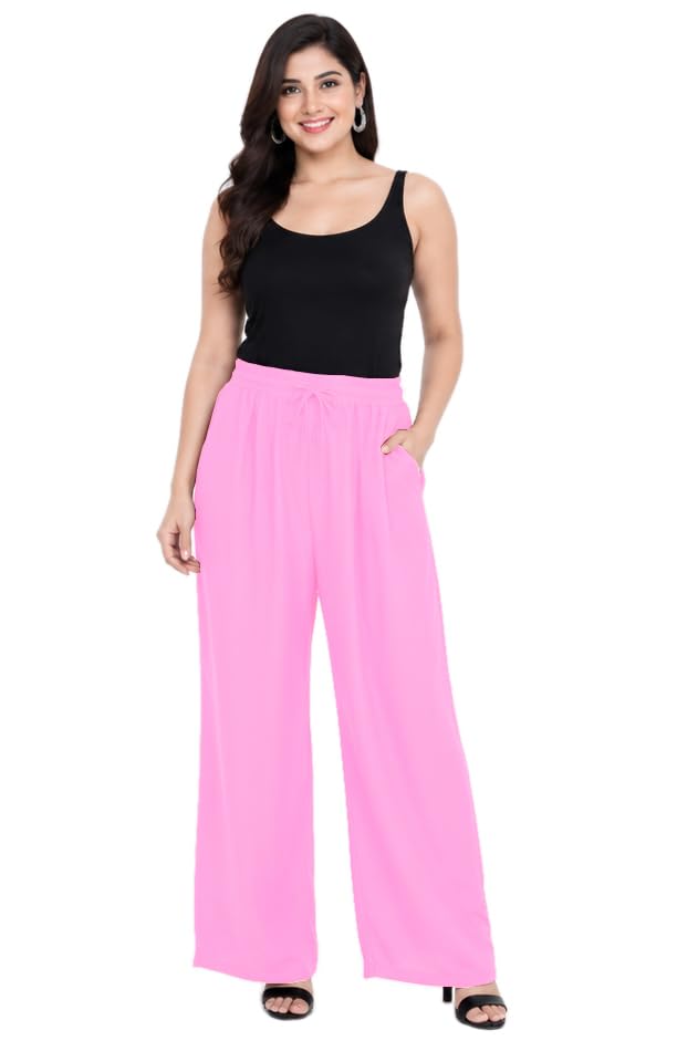Buy Sttoffa Women's Regular Fit Palazzo Pants for Girls Full