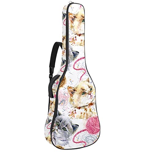 Hondank Housse de protection épaisse en éponge imperméable pour guitare acoustique, électrique, basse, guitare classique… - Les Beatles, Paul McCartney, John Lennon, RIngo Starr, George Harrison Hondank Housse de protection épaisse en éponge imperméable pour guitare acoustique, électrique, basse, guitare classique…