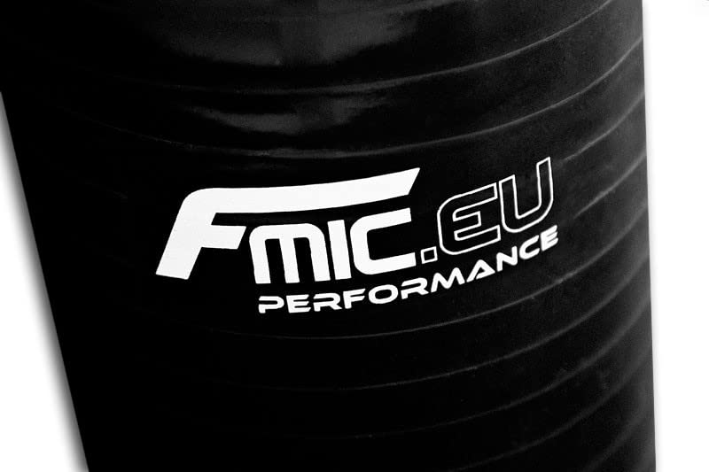 1 Set 51mm ID 102mm Nero Rosso Tubo Silicone Con Morsetti Tubo A Gobba - Foto 11