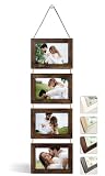 NEOWS Fotorahmen für Mehrere Fotos Querformat für 4 Bilder 10x15 cm...