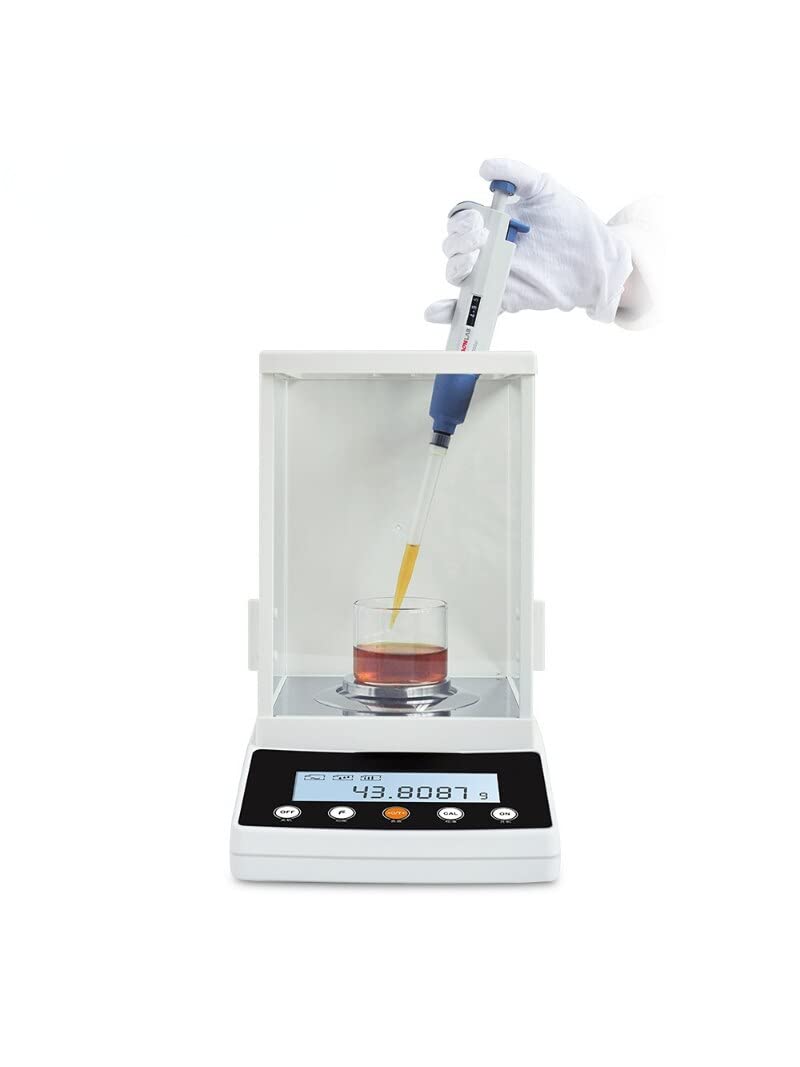 YNIYUJKL Analytical Balance 300G 0.001G 1Mg Laboratory Weigh Scale External CalibrationgaoJIN1683