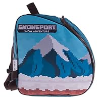 Sac Chaussures De Ski Sac Ski Forroby 35L Enfant - Compartiment Casque, Chaussures US 7.5 Sac à Dos Ski