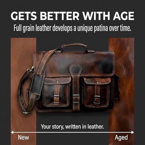 Cuero 16 Inch Vintage Leather Bag