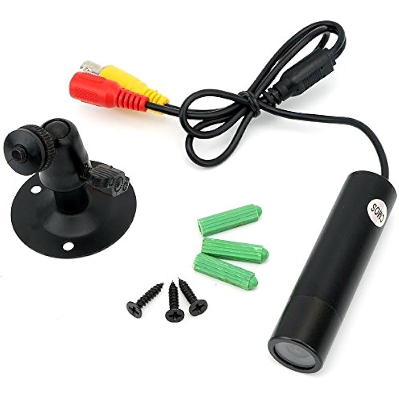 Vanxse® CCTV 1/3 CCD 1000TVL HD 3.6mm Mini Bullet Security Camera Indoor Surveillance Camera with Bracket 상세이미지 2