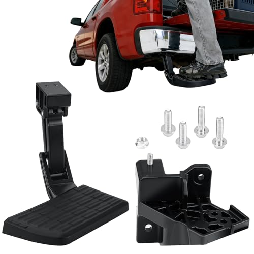 LINKCRO PTS30-34000 Rear Bed Step Retractable Bed Step for 2022