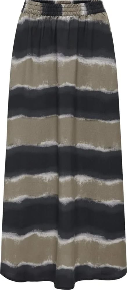 ONLY Damen Onlnova Life Elite Piper Slit Skirt AOP Rock (1er Pack)