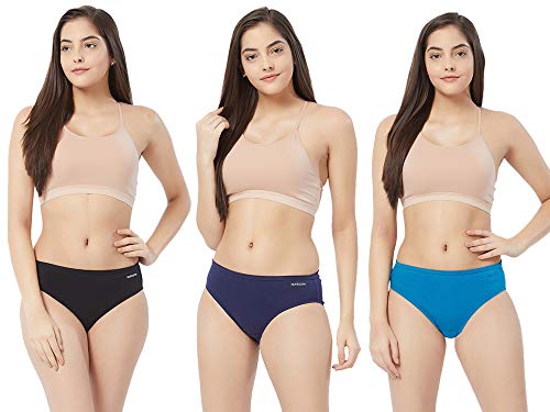 Image of Fruit of the Loom Women's Bikini(Colors and Prints May Vary) (Pack of 3)